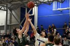 MBBall vs Babson  Wheaton College Men's Basketball vs Babson College. - Photo By: KEITH NORDSTROM : Wheaton, basketball, Babson
